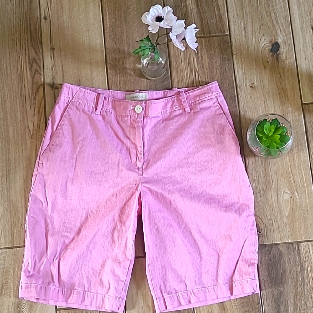 Pink Bermuda Shorts
